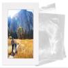 13x19 Mat for 18x24 Frame - Precut Mat Board Acid-Free Show Kit with Backing Board, and Clear Bags White 13x19 Photo Matte Made to Fit a 18x24 Picture Frame Matboard for Framing, Pack of 100 Mats view 4