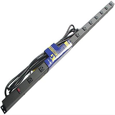 48" 12 Outlet Metal Power Strip, 41215V1