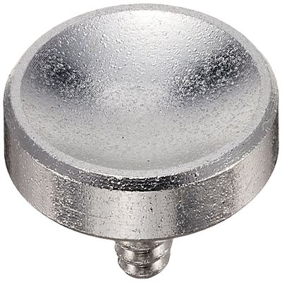 NinoLite 2 Pack Soft Release Shutter Button for Camera, Silver, Compatible with FujiFilm Leica Sony and Other Screw-in Buttons