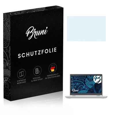 Bruni Screen Protector compatible with Lenovo ThinkPad Yoga 370 Protector Film, crystal clear Protective Film (2X)
