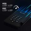 iStorage diskAshur2 HDD 1TB Black - Secure portable hard drive - Password protected - Dust & water resistant - Hardware Encryption view 2