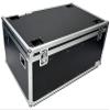 Trunk 61x31x23 With Wheels Engineered To Hold Tools/Lighting Or Others With Caster Board Recessed Handle And Pro Gauge Ball Corners One Black Interior Divider DEEJAYLED TBHTUT603724W view 2