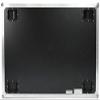 Trunk 61x31x23 With Wheels Engineered To Hold Tools/Lighting Or Others With Caster Board Recessed Handle And Pro Gauge Ball Corners One Black Interior Divider DEEJAYLED TBHTUT603724W view 4
