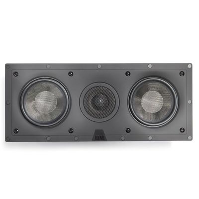Elac - Debut IW-DC51-W Custom in-Wall Center Channel Speaker (Ea), Black