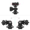 Andoer Adjustable Cold Hot Shoe Mount Adapter with 1/4 Inch Screw for Viltrox DC-90 DC-70 DC-50 Monitor L132T L116T LED Video Light view 2