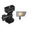 Andoer Adjustable Cold Hot Shoe Mount Adapter with 1/4 Inch Screw for Viltrox DC-90 DC-70 DC-50 Monitor L132T L116T LED Video Light view 4