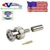 10 Pack - RG 59 Crimp on Male Connector for RG59 Cable view 1