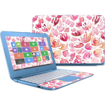 MightySkins Skin Compatible with HP Stream 11" (2017) wrap Cover Sticker Skins Pink Petals