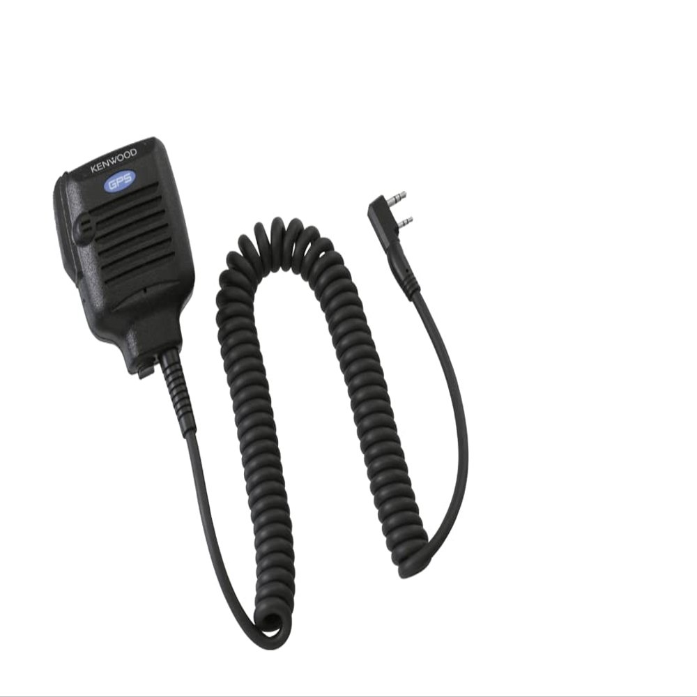 Kenwood KMC-48GPS Chest Microphone with GPS, Black