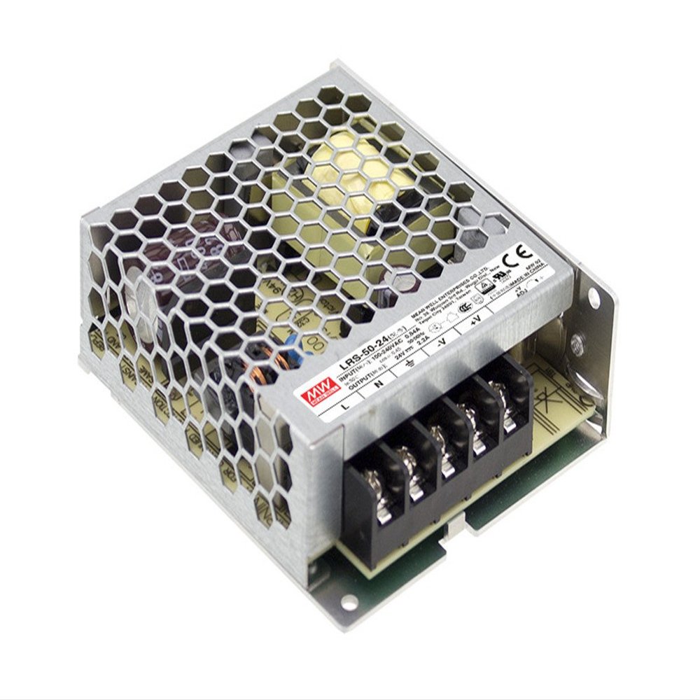 MEAN WELL MW LRS-50-36 36V 1.45A Enclosed-LRS Switching Power Supplies