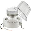 Leviton LED Ceiling Lamp Holder with 10W Bulb Guard, 9850-LED, White view 1