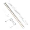 EShine Extra Long 20 inch LED Dimmable Under Cabinet Lighting Strip, NO Sensor, White, with Accessories (No Power Supply Included), Warm White (3000K) view 1