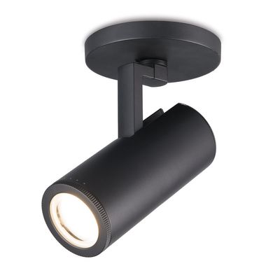 WAC Lighting Paloma MO 927-BK 4023 Adjustable LED Monopoint Finish, 90+ CRI and 2700K, Black