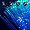 AMKI Plastic 0.04in/1mm Diameter 328ft(100Meter) PMMA Fiber Optic Roll End Glow Cable for All Kind Led Star Ceiling Light Kit view 3