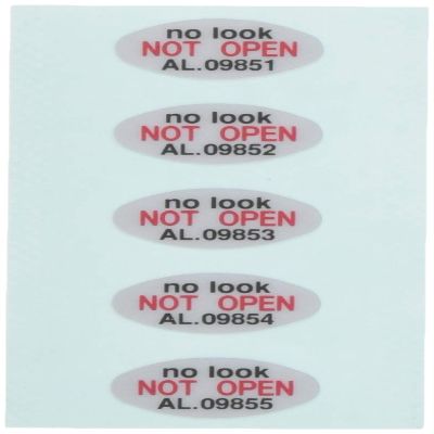 Sanwa Supply SL-5H-5 Security Key Security Seal for Anti-Duplication (1 Sheet, 5 Sheets)