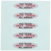 Sanwa Supply SL-5H-5 Security Key Security Seal for Anti-Duplication (1 Sheet, 5 Sheets) view 1