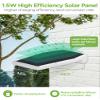 InnoGear 29 LED Solar Gutter Lights Outdoor Motion Sensor Wall Light, 2 Pcs view 3