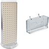 Azar Displays 700505-ALM Counter Gift Card Holder with 20 pockets, Aluminum view 1