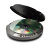 GPX PC807B Personal Portable MP3/CD Player with Anti-Skip Protection with Stereo Earbuds, Black/Gray view 2