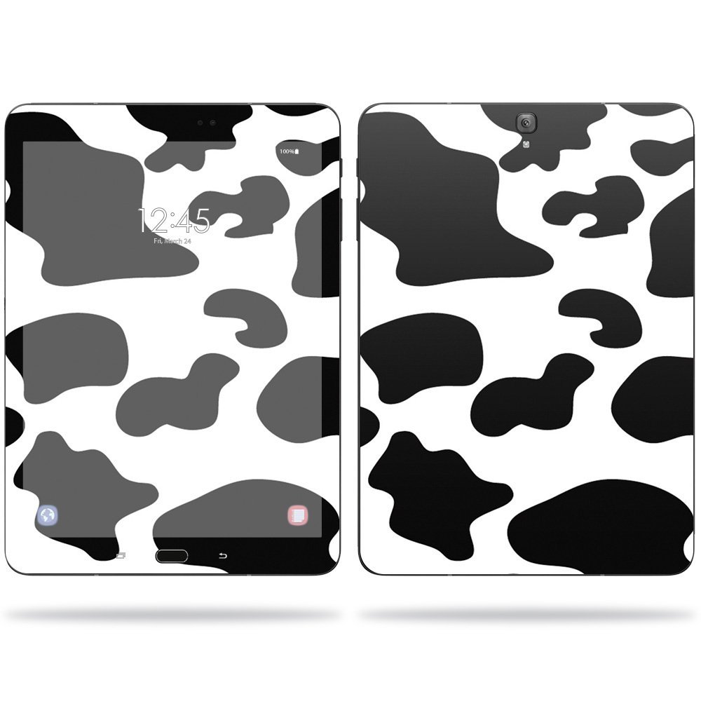 MightySkins Skin Compatible with Samsung Galaxy Tab S3 (2017) 9.7" Sticker wrap Cover Sticker Skins Cow Print