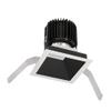 WAC Lighting R4SD2T-W827-BKWT Volta - 6.39" 36W 60 2700K 85CRI 1 LED Square Regressed Trim with Light Engine, Black Haze Finish with Textured Glass view 2