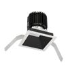 WAC Lighting R4SD2T-W827-BKWT Volta - 6.39" 36W 60 2700K 85CRI 1 LED Square Regressed Trim with Light Engine, Black Haze Finish with Textured Glass view 3