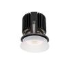 WAC Lighting R4RD1L-W827-WT Volta - 5.75" 36W 60 2700K 85CRI 1 LED Round Shallow Regressed Invisible Trim with Light Engine, White Finish with Textured Glass view 2