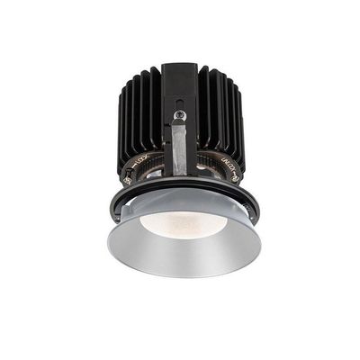 WAC Lighting R4RD1L-F827-HZ Volta - 5.75" 36W 45 2700K 85CRI 1 LED Round Shallow Regressed Invisible Trim with Light Engine, Haze Finish with Textured Glass
