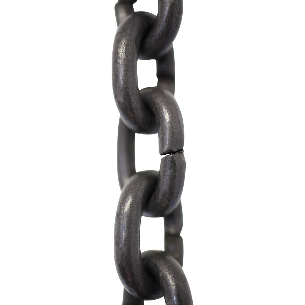 RCH Hardware CH-25-OBB Brass Chandelier Chain 8 Gauge, Oil Bronzed Black (1 Foot)