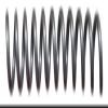 Spiral Coil Binding Spines 8mm x 381mm, Silver, 100/Pack view 1