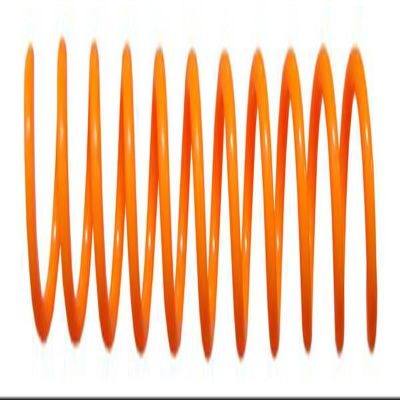 Spiral Coil Binding Spines 8mm x 915mm (5/16 x 36-inch), Pumpkin Orange