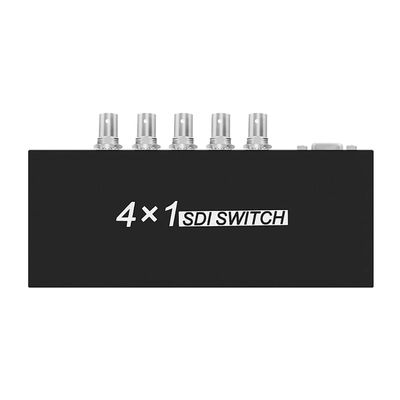 HDSUNWSTD SDI 4x1 Switch 4 Channels SDI Signal to A SDI Signal Channel Support Full-HD SDI Signal Input and Output