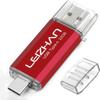 LEIZHAN USB 3.0 USB Flash Drive Type-C Memory Stick, 32GB Photo Stick for Samsung Galaxy S9, S8, S8 Plus, LG G6, Google Pixel XL, Nexus 6P, Tablets view 1
