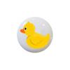 Rubber Ducky Design #3 Bath - Ducks - DECORATIVE Glossy CERAMIC Cupboard Cabinet PULLS Dresser Drawer KNOBS view 1