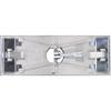 WAL-BOARD TOOLS Drywall Pole Sander, Tuff-Lock Pro Head Only, Wall, Ceiling and Floor Sander, Alumninum, 035-025 view 3
