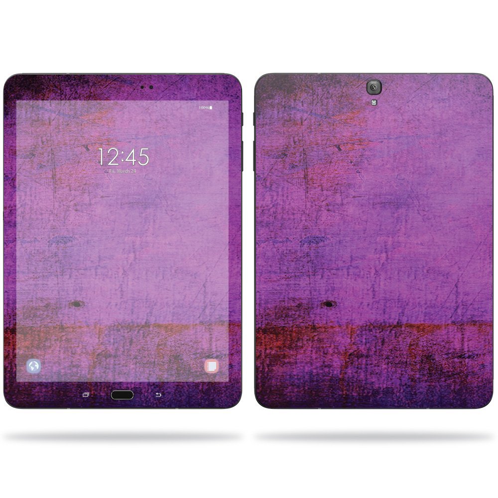 MightySkins Skin Compatible with Samsung Galaxy Tab S3 (2017) 9.7" Sticker wrap Cover Sticker Skins Purple Sky