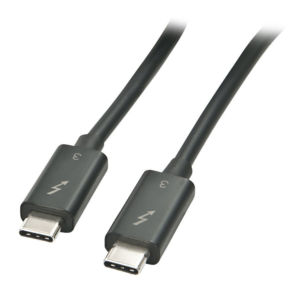 Lindy 2m Thunderbolt 3 Cable, Black