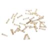 110-Pack 24k Gold-Plated Steel Custom Cherry MX Springs for Cherry Gateron MX switches Replacement (150g) view 1