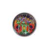 Virgo - Zodiac Stained Glass-look - DECORATIVE Glossy CERAMIC Cupboard Cabinet PULLS Dresser Drawer KNOBS view 1