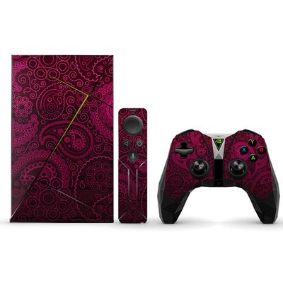 MightySkins Skin Compatible with NVIDIA Shield TV (2017) wrap Cover Sticker Skins Paisley