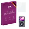 atFoliX Plastic Glass Protective Film compatible with FiiO X5 II, 9H Hybrid-Glass FX Screen Protector view 1