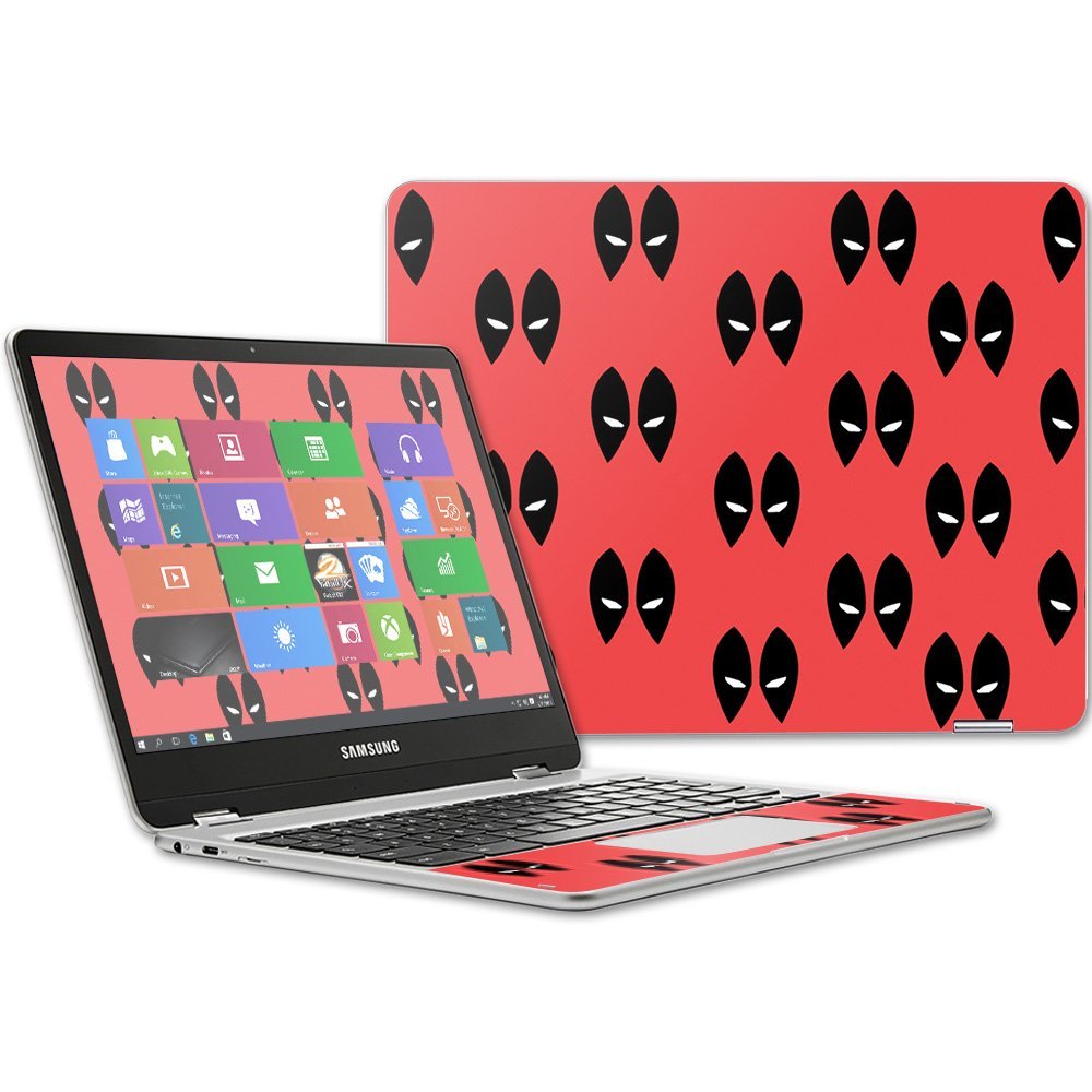 MightySkins Skin Compatible with Samsung Chromebook Plus 12.3"(2017 - Dead Eyes Pool | Protective, Durable, and Unique Vinyl wrap Cover | Easy to Apply, Remove, and Change Styles | Made in The USA