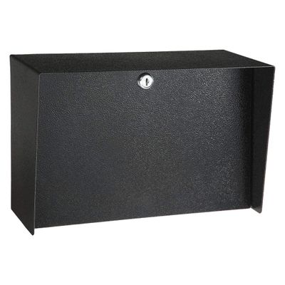 Pedestal PRO - LANDO-CS-12X8-E - PEDESTAL PRO Landscape 12x8 Steel Housing - Lockable - Gate, Outdoor - Stainless Steel