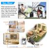 AMOCAM Wired Video Intercom Doorbell System, 3PCS 7-Inches LCD Monitor HD Camera Video Door Phone Doorbell Kits, Support Monitoring, Unlock, Dual-Way Door Intercom, IR Night Vision, Indoor Outdoor view 2