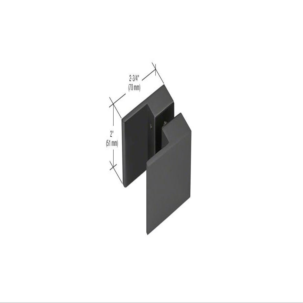 CRL SDK180MBL Matte Black Back-to-Back Paddle Knob