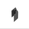 CRL SDK180MBL Matte Black Back-to-Back Paddle Knob view 2