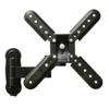 Amig - Wall Mount with Double Arm for Television up to 37 Inches - Maximum Weight 30 kg | Made of Black Steel | Suitable for LED, LCD, Plasma TV Screens view 1
