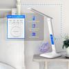 INNOKA UL Certified 180 Degree Adjustable LED Desk Lamp, Table Lamp with 3 Color Temperatures, 5-level Dimmer, Built in LCD Display Temperature, Clock, Calendar with 5V USB Charging Port view 4