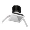 WAC Lighting R4SD2T-S840-HZ Volta - 6.39" 36W 15 4000K 85CRI 1 LED Square Regressed Trim with Light Engine, Haze Finish with Textured Glass view 2