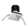 WAC Lighting R4SD2T-S840-HZ Volta - 6.39" 36W 15 4000K 85CRI 1 LED Square Regressed Trim with Light Engine, Haze Finish with Textured Glass view 3